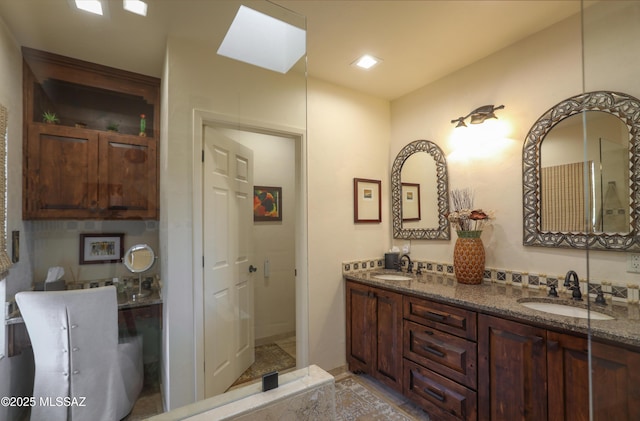 9971 N Desert Sky Rd, Oro Valley, AZ 85737 - bathroom with double vanity