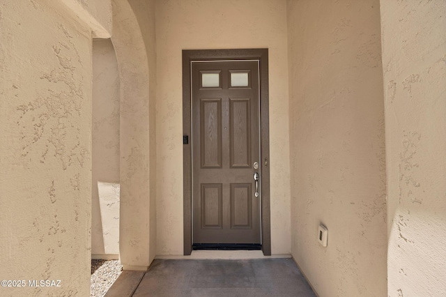 62742 E Oakwood Dr, Saddlebrooke, AZ 85739 - property entrance with stucco siding
