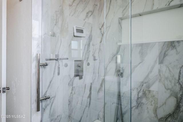 3526 E Farrier Dr, Tucson, AZ 85739 - full bathroom with a marble finish shower