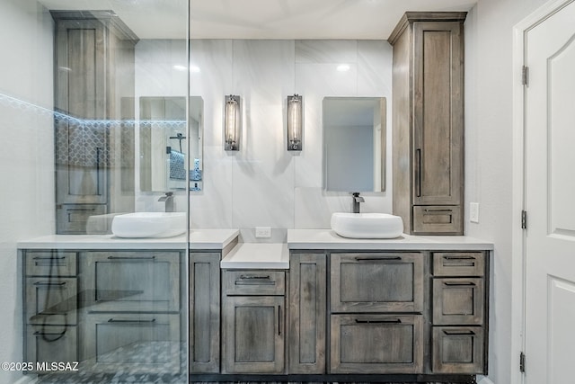 3526 E Farrier Dr, Tucson, AZ 85739 - bathroom featuring two vanities