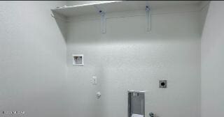 laundry area with hookup for a washing machine