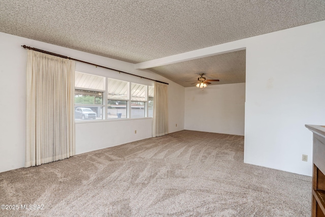5301 E 4th St, Tucson, AZ 85711 - carpeted empty room featuring a ceiling fan and a textured ceiling