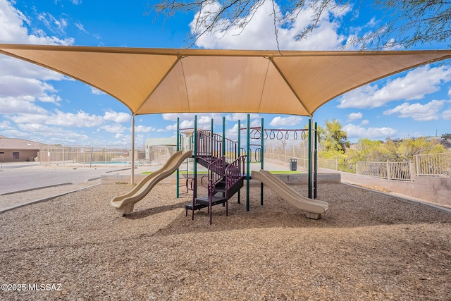 10487 S Cutting Horse Dr, Vail, AZ 85641 - communal playground with fence