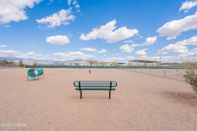 10487 S Cutting Horse Dr, Vail, AZ 85641 - view of community with a dog friendly area and fence
