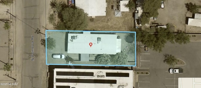 4416 N Pomona Ave, Tucson, AZ 85705 - map of property location featuring property boundaries highlighted