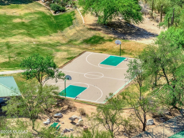 12356 N Globe Mallow Pl, Marana, AZ 85658 - view of sport court with community basketball court