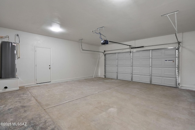 1895 Roma Ct, Rio Rico, AZ 85648 - garage with a garage door opener and water heater