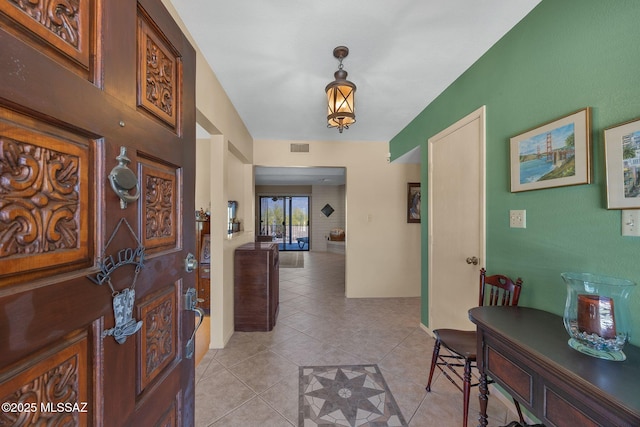 571 N Tanque Verde Loop Rd, Tucson, AZ 85748 - foyer featuring light tile patterned flooring