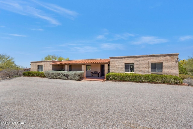 571 N Tanque Verde Loop Rd, Tucson, AZ 85748 - view of front of property featuring a tile roof and covered porch
