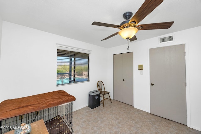 571 N Tanque Verde Loop Rd, Tucson, AZ 85748 - sitting room with a ceiling fan and light tile patterned flooring