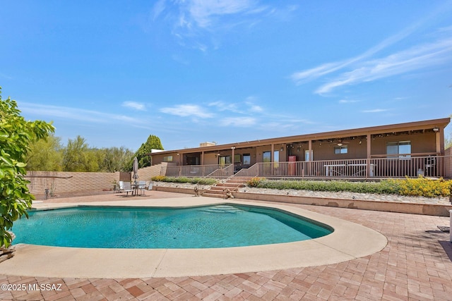 571 N Tanque Verde Loop Rd, Tucson, AZ 85748 - view of pool featuring a patio