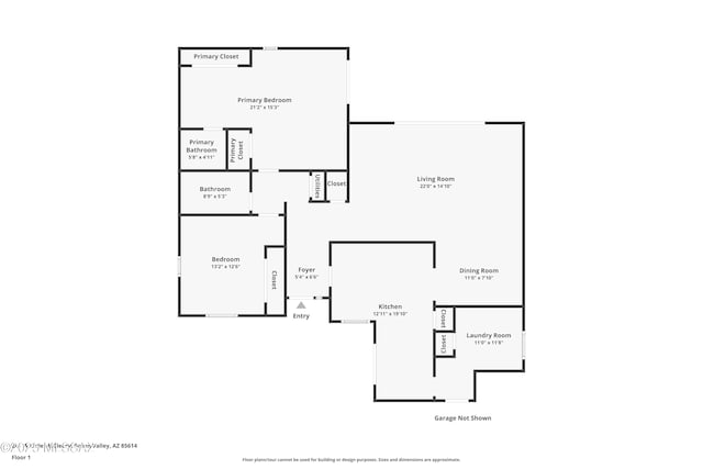 241 W Calle Mccleary, Green Valley, AZ 85614 - floor plan / room layout