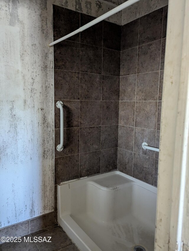 full bathroom with a shower