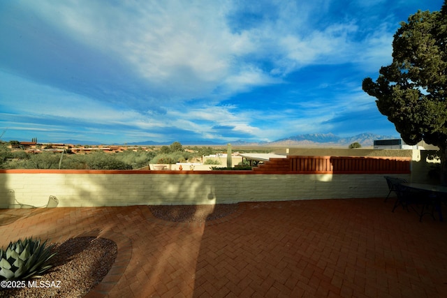 980 W Camino Sagasta, Green Valley, AZ 85622 - view of yard with a mountain view and a patio area