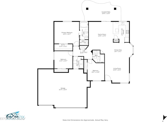 519 W Silvertip Rd, Tucson, AZ 85737 - property floor plan
