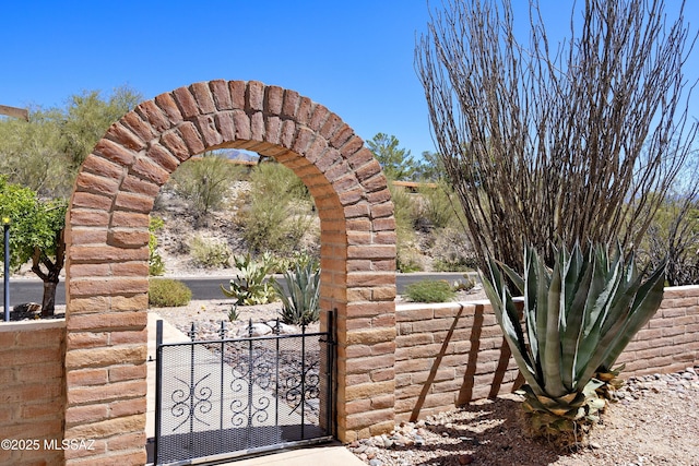 5790 E Chiricahua Trl, Tucson, AZ 85750 - view of gate