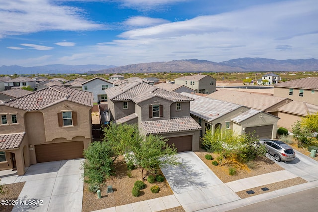 11267 S Weismann Dr, Vail, AZ 85641 - view of front facade featuring a residential view, stucco siding, and driveway