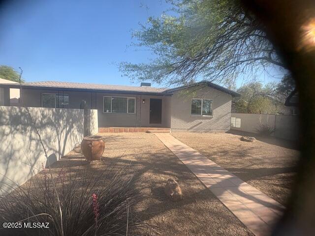 2610 E Elm St, Tucson, AZ 85716 - view of front of house featuring stucco siding