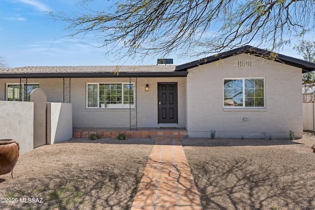 2610 E Elm St, Tucson, AZ 85716 - view of front facade featuring brick siding