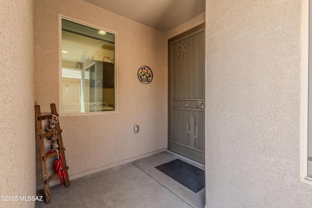 1104 W Pastora Peak Dr, Green Valley, AZ 85614 - property entrance featuring stucco siding