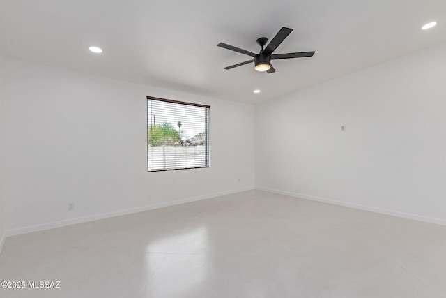 2302 S Cathy Ave, Tucson, AZ 85710 - empty room featuring recessed lighting and ceiling fan