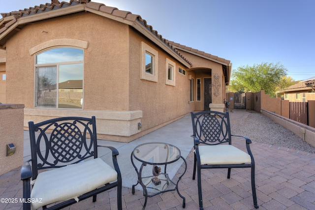 710 W Rio Teras, Green Valley, AZ 85614 - view of patio with fence and a gate