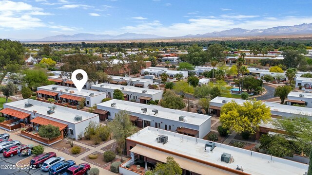 135 S Paseo Quinta Unit D, Green Valley, AZ 85614 - aerial view of a mountainous background
