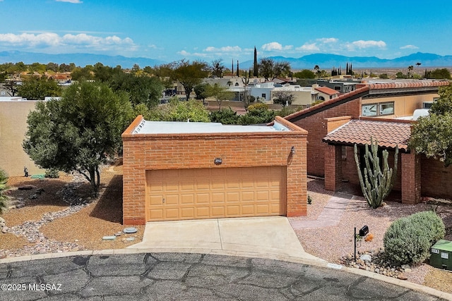 2742 S Via Del Bac, Green Valley, AZ 85622 - view of front of property featuring a mountain view and driveway