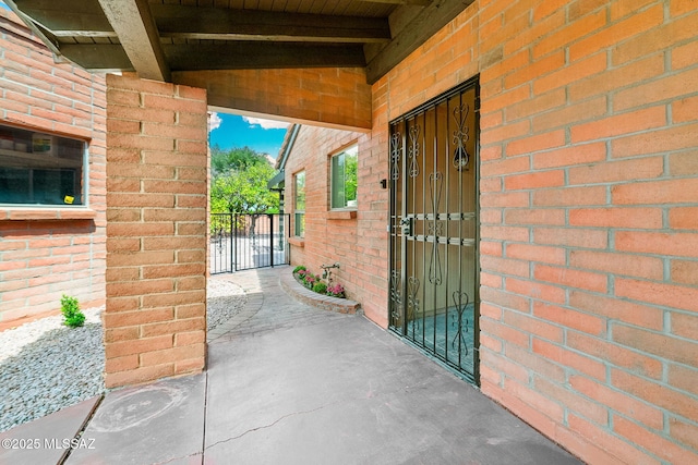 2742 S Via Del Bac, Green Valley, AZ 85622 - doorway to property with a gate