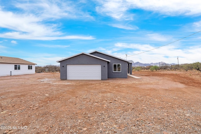 1846 Gardenias Ct, Rio Rico, AZ 85648 - garage with a mountain view
