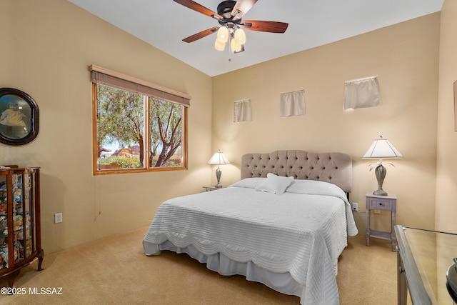 545 E Thunderstorm Pl, Oro Valley, AZ 85755 - carpeted bedroom with ceiling fan