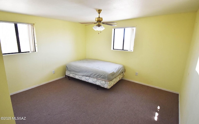 1203 N Cochise Stronghold Rd, Cochise, AZ 85606 - bedroom featuring carpet floors, baseboards, and a ceiling fan