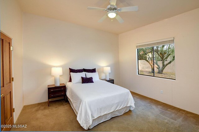 5269 N Pontatoc Rd, Tucson, AZ 85718 - bedroom with carpet and a ceiling fan