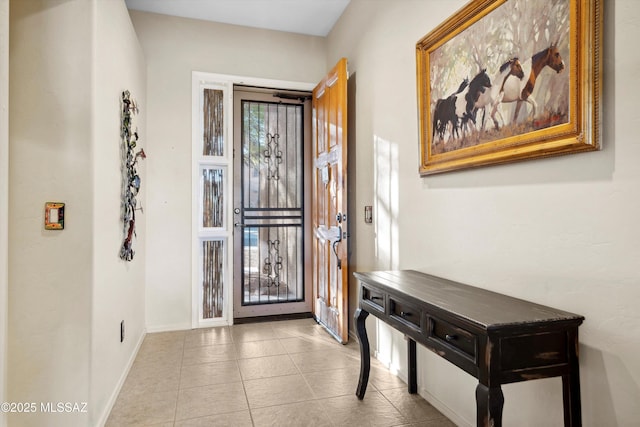 182 N Desert Park Pl, Tucson, AZ 85745 - tiled foyer with baseboards