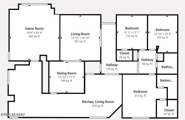 floor plan / room layout