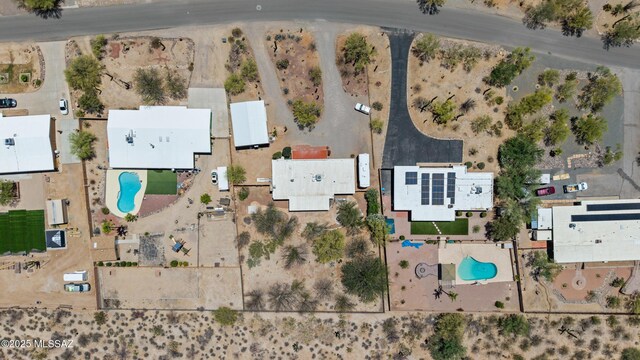 2282 W Rapallo Way, Tucson, AZ 85741 - aerial view of property's location featuring a pool