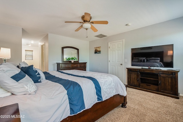 14570 S Sumac Dr, Sahuarita, AZ 85629 - carpeted bedroom featuring a ceiling fan