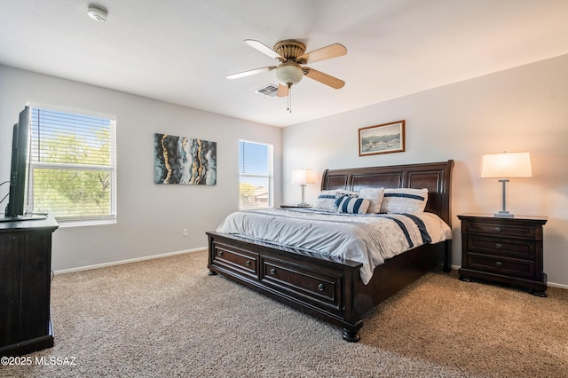 14570 S Sumac Dr, Sahuarita, AZ 85629 - carpeted bedroom with baseboards and ceiling fan