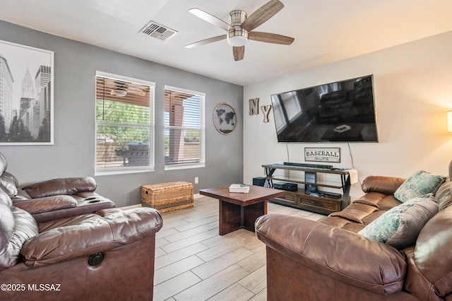 14570 S Sumac Dr, Sahuarita, AZ 85629 - living room with a ceiling fan