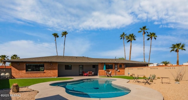 3454 E Calle Del Prado, Tucson, AZ 85716 - view of swimming pool featuring a patio area