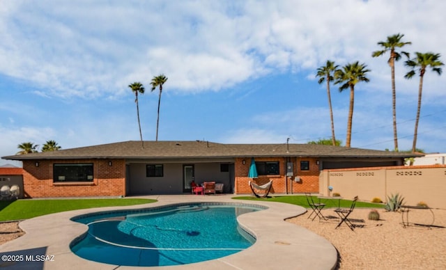 3454 E Calle Del Prado, Tucson, AZ 85716 - view of pool with a patio area