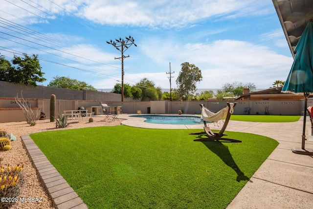 3454 E Calle Del Prado, Tucson, AZ 85716 - view of yard featuring a patio