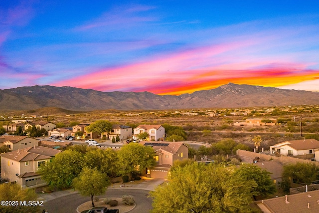 14234 E Placita Niebla, Tucson, AZ 85747 - mountain view with nearby suburban area