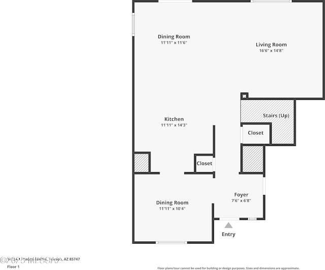 14234 E Placita Niebla, Tucson, AZ 85747 - room layout