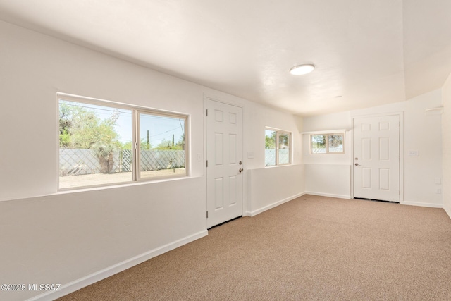 1540 N Calle Valencia, Oracle, AZ 85623 - entrance foyer with light carpet, plenty of natural light, and baseboards