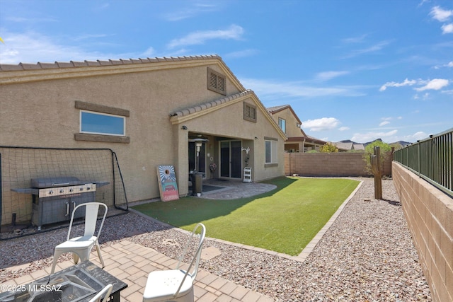 9693 N Melandra Way, Marana, AZ 85653 - back of house featuring a patio and stucco siding