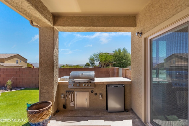 2108 W Moon Milk St, Benson, AZ 85602 - view of patio featuring area for grilling