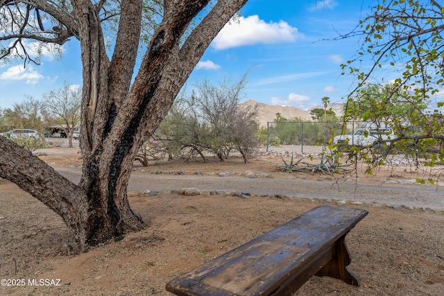 1241 W Cananea Cir, Tucson, AZ 85704 - view of yard featuring a mountain view