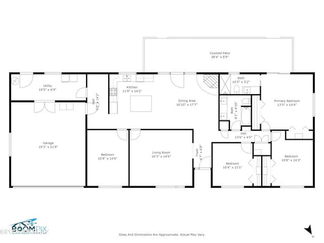 1241 W Cananea Cir, Tucson, AZ 85704 - floor plan / room layout