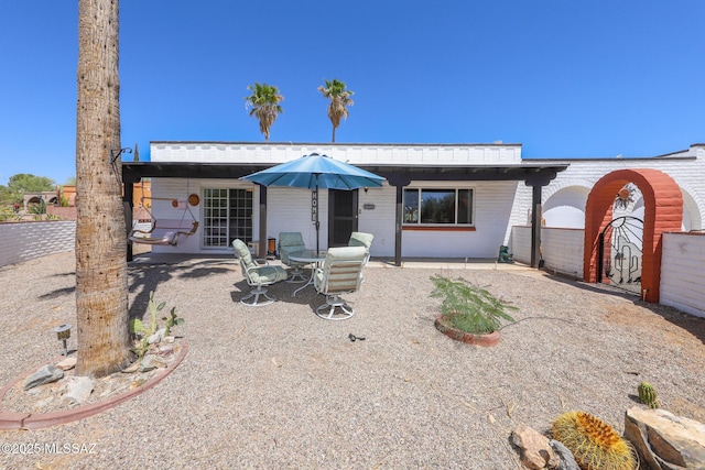 628 Corpino De Pecho, Green Valley, AZ 85614 - view of front of property featuring a patio area